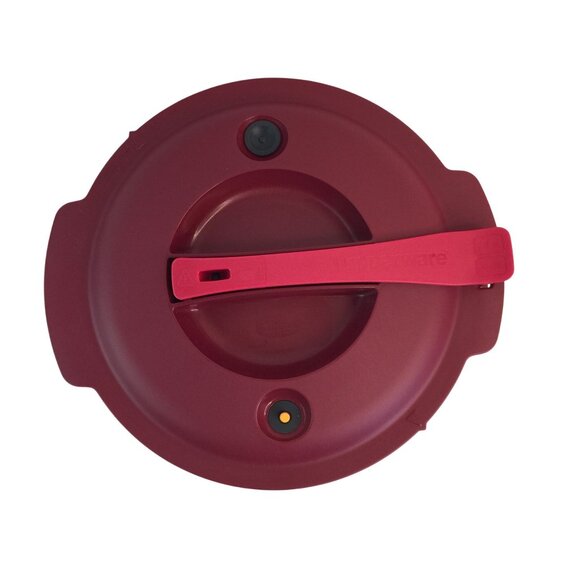 Tupperware Microwave Pressure Cooker 3Q/3L Red Maroon 2015 NEW - Picture 4 of 7